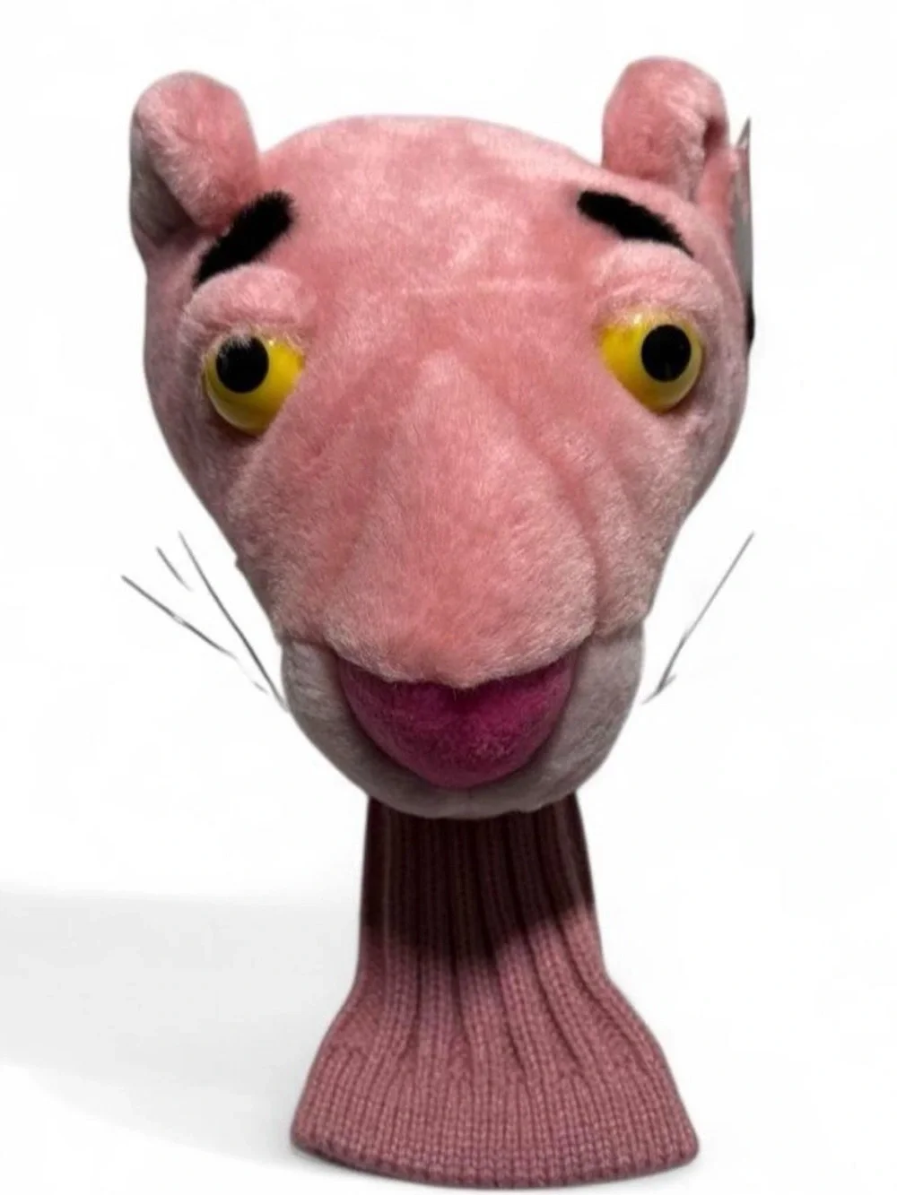 NEW Pink Panther Golf Driver Head Cover Winning Edge Designs Cartoon Plush 460cc